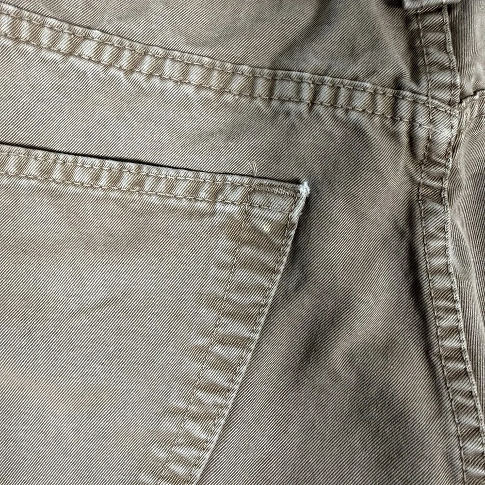 Vintage Banana Republic Pants Men's 33R Brown Straight Leg Button‎ Fly Greece